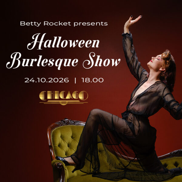 Betty Rocket presents: Halloween Burlesque Show (Piletid fienta.ee)